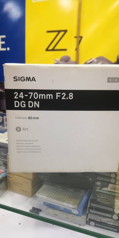 SIGMA 24-70 LENS E MOUNT