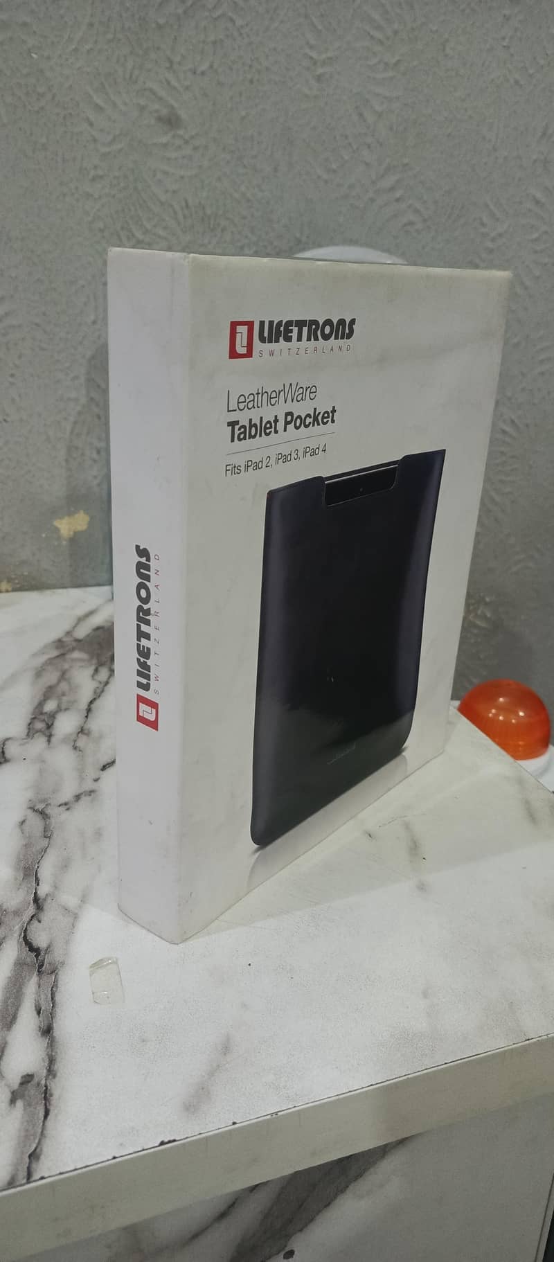 Tablet leather pocket 2