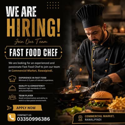 Hiring Fast Food Chef