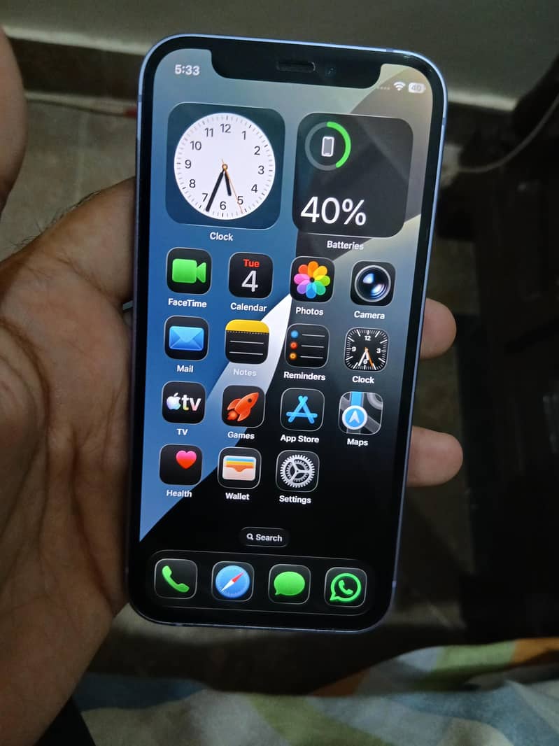 iPhone 12 Mini 64GB purple | Water Pack | No Repair | No Scratch | Box 1