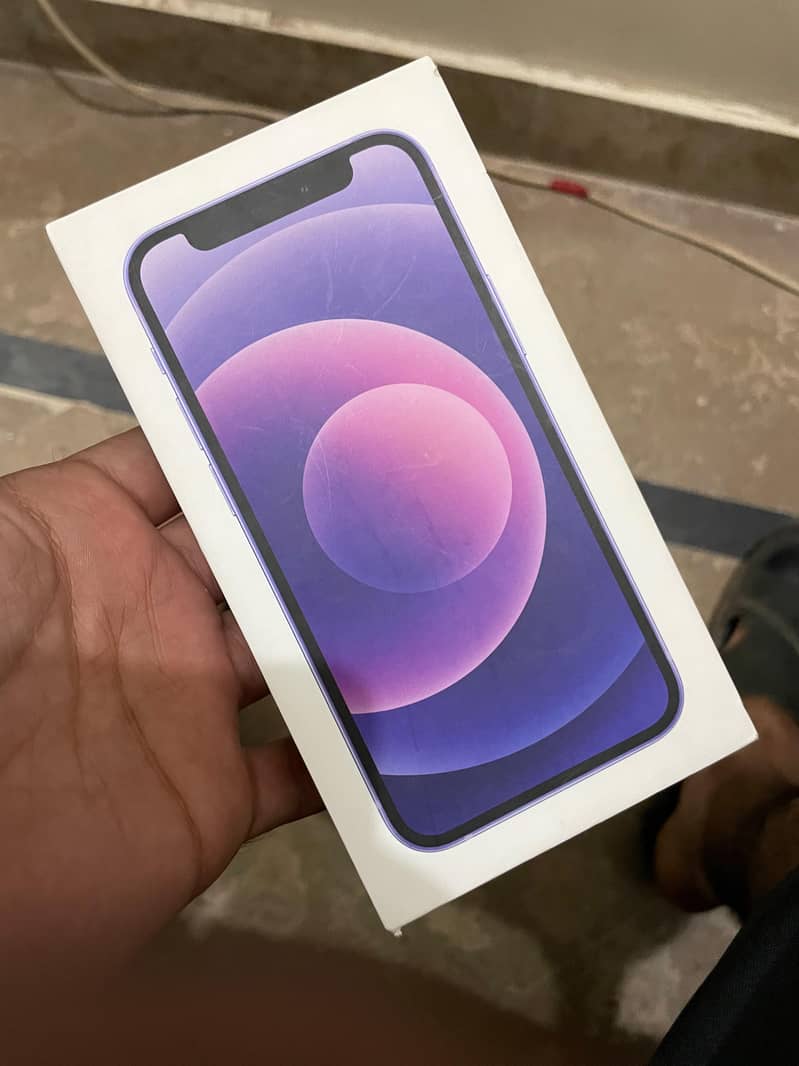 iPhone 12 Mini 64GB purple | Water Pack | No Repair | No Scratch | Box 3
