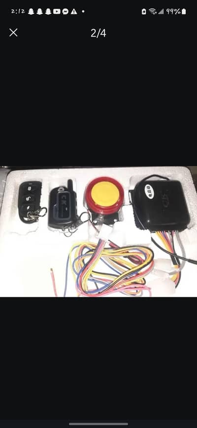 Ck alarm system har bike ma lgta ha