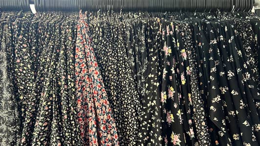Printed abaya fashion