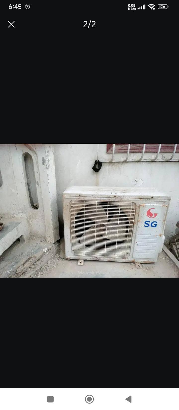 SG SPLIT AIR CONDITIONER 1