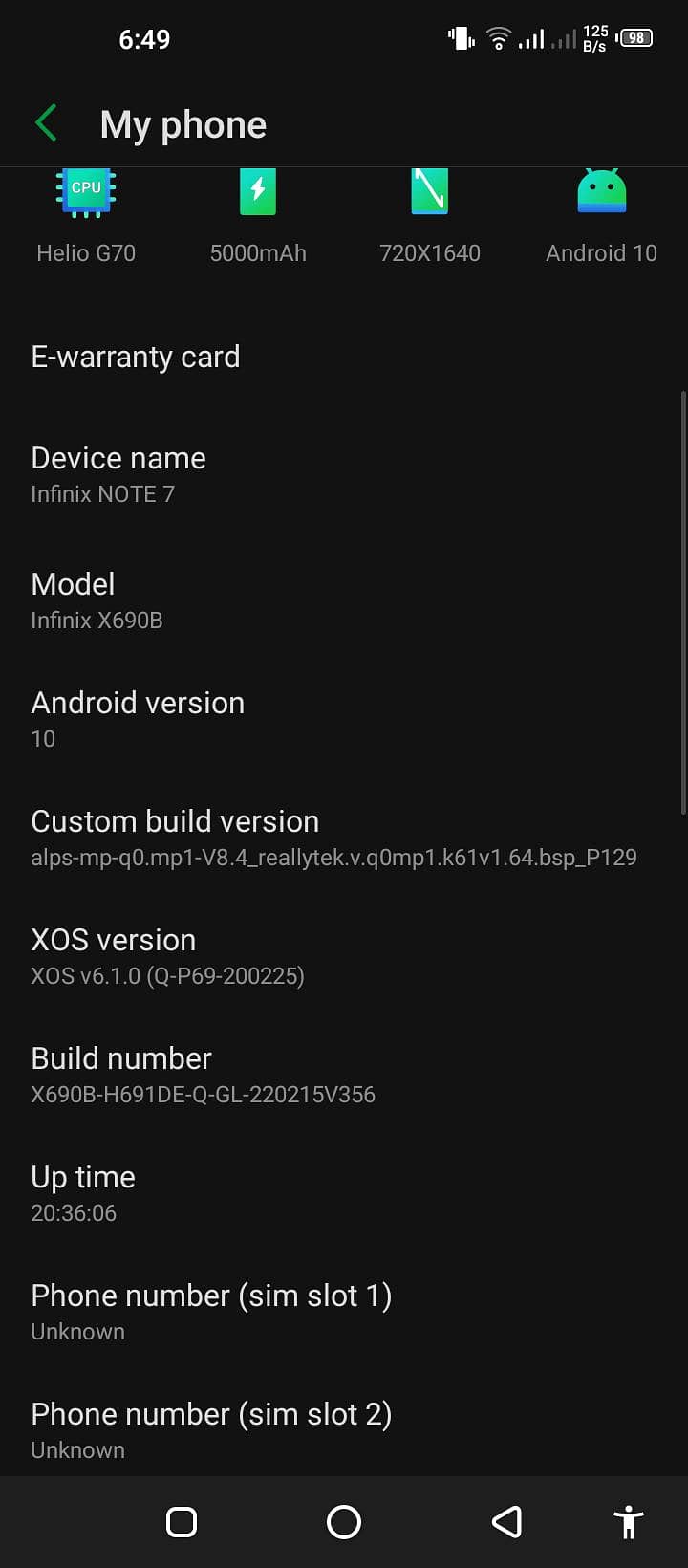 Infinix Note 7 1