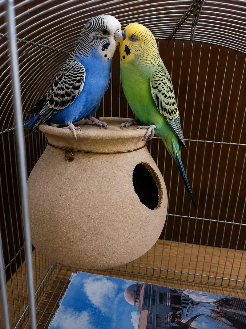 lovebirds breeder pair — photo 10