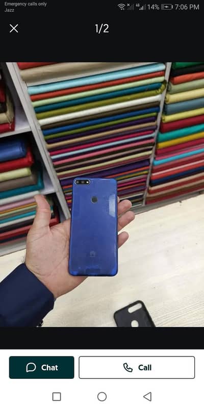 Huawei Y7 Prime 03264065744 whatapp