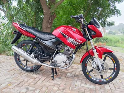 Yamaha ybr 2026 all Punjab number biomatic on the spot urgent sale