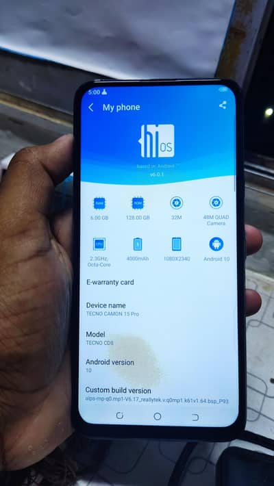 Tecno CAMON 15 Pro