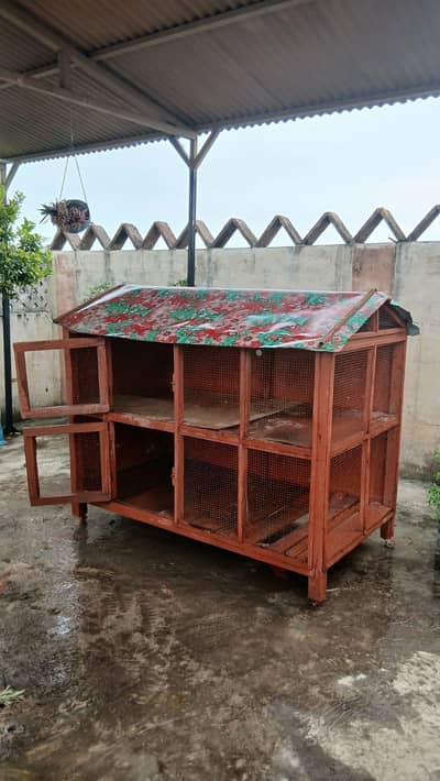 Customize premium wood cage