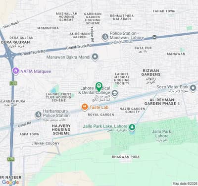 20 Marla Plot For Sale On Service Road