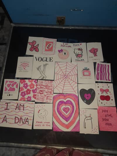 Pink Aesthetic Room Decor Pack