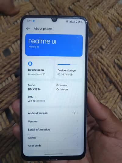 Realme Note 50