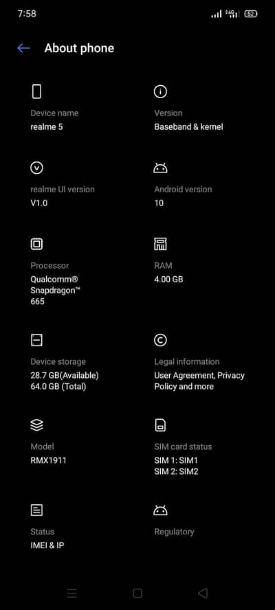 Realme 5