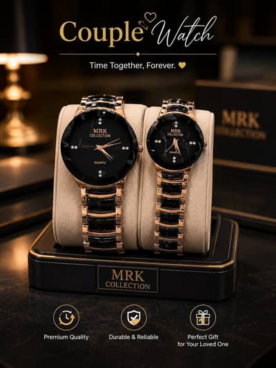MRK Collection Couple Watch Set – Premium Gift Pack