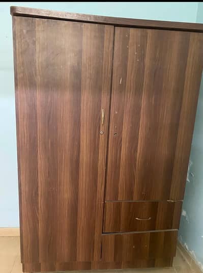 Wooden almari in good condition