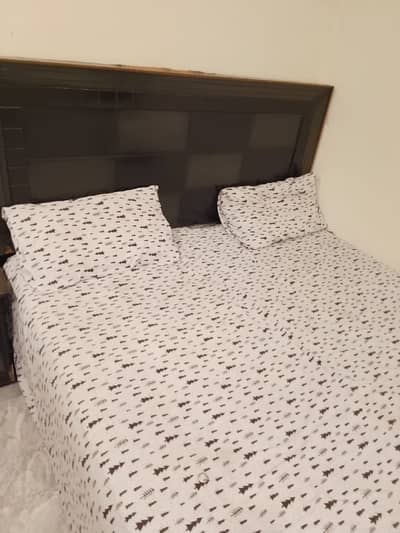 Wooden bed