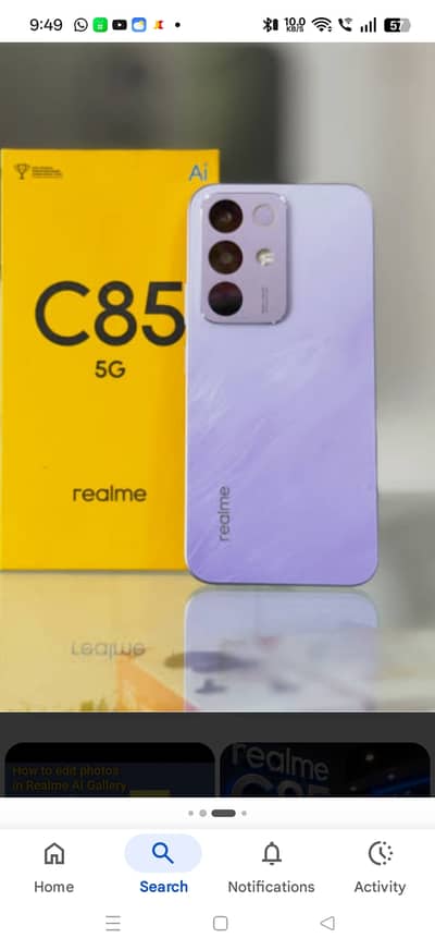 Realme c85