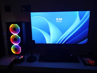 Gaming PC + Samsung 38" Gaming Monitor | RX 580 8GB | 16GB RAM