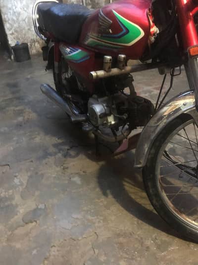 Honda 70 2017 model dacumnt clear