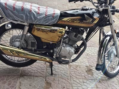 Honda CG 125 Self Start SE gold 2024/25 model