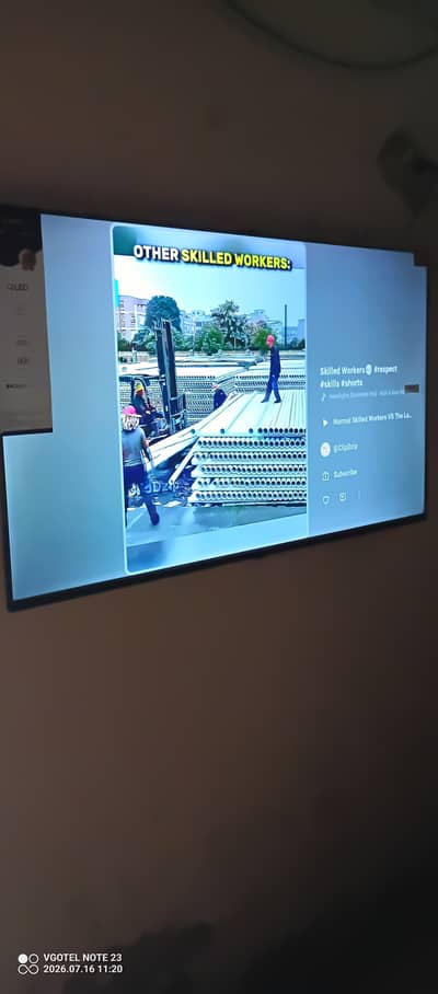 TCL 43" LED MODEL 43s59k full HD