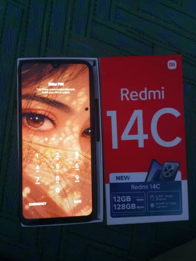 Redmi 14ç all ok only mobile or daba 100 no opan