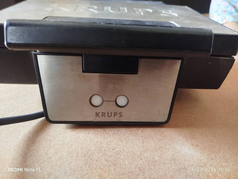 krups waffle maker 2