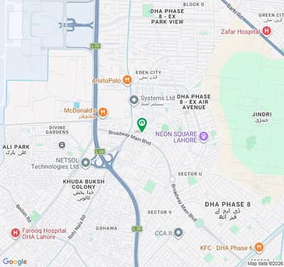 8Marla Commercial Plot 8 | Near Ring Road | Parking Facing | Broadway Commercia