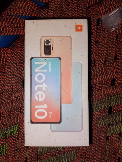 Redmi note 10 pro only box for sell