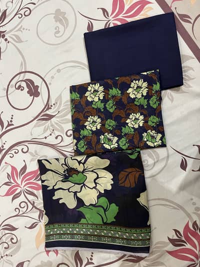Alkaram 3pc Lawn (unstitched)