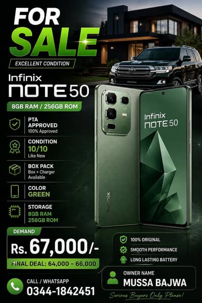 Infinix Note 50