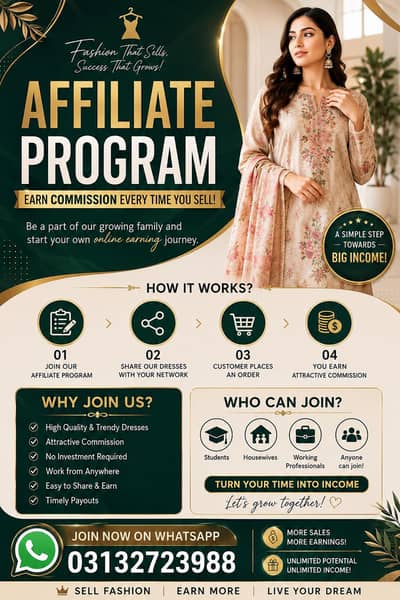  Online Affiliate Program – Ghar Baithe Kamai Ka Behtareen Mauka!