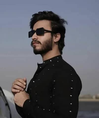 branded Black Embroided kurta pajama