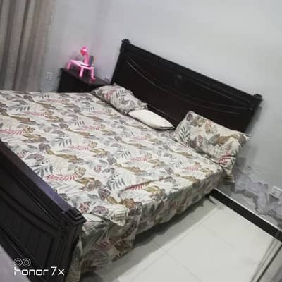Bed 2 side table dressing  showcase and sofa set contact 0331 4125292