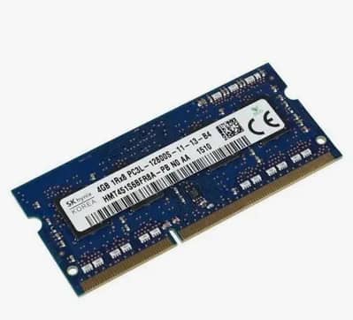 4GB DDR3 PC3L 12800s 1600MHz laptop ram