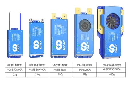 Original DALY BMS for LiFePO4 Lithium-Ion Battery Pack Smart hardware