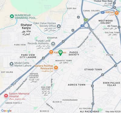 Ten Marla Semi Commercial plot for sale on boulevard