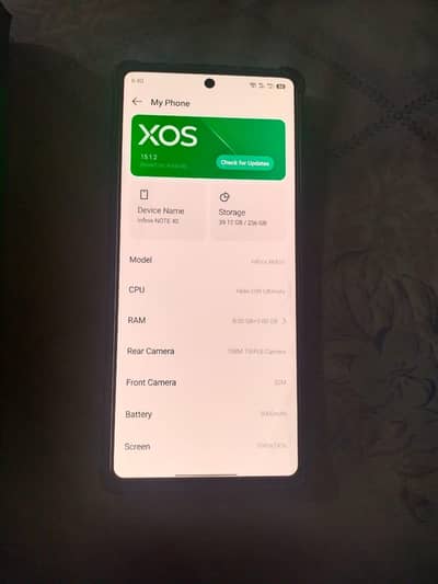 Infinix Note 40