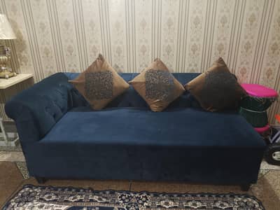 L shaped sofa with cover