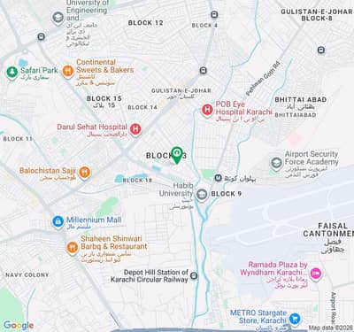 Prime Location 1650 Square Feet Flat For Sale In The Perfect Location Of Gulistan-E-Jauhar - Block 13