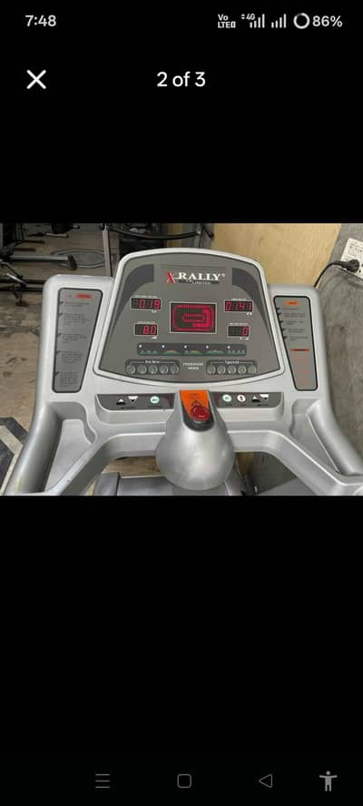 Treadmill ac motor