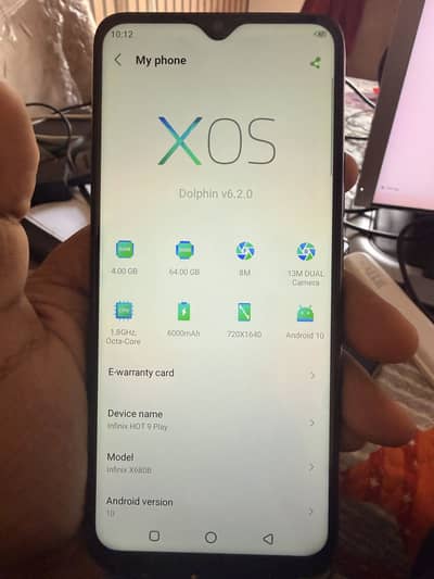 Infinix Hot 9 Play 4GB - 64GB - 8.5/10 Condition
