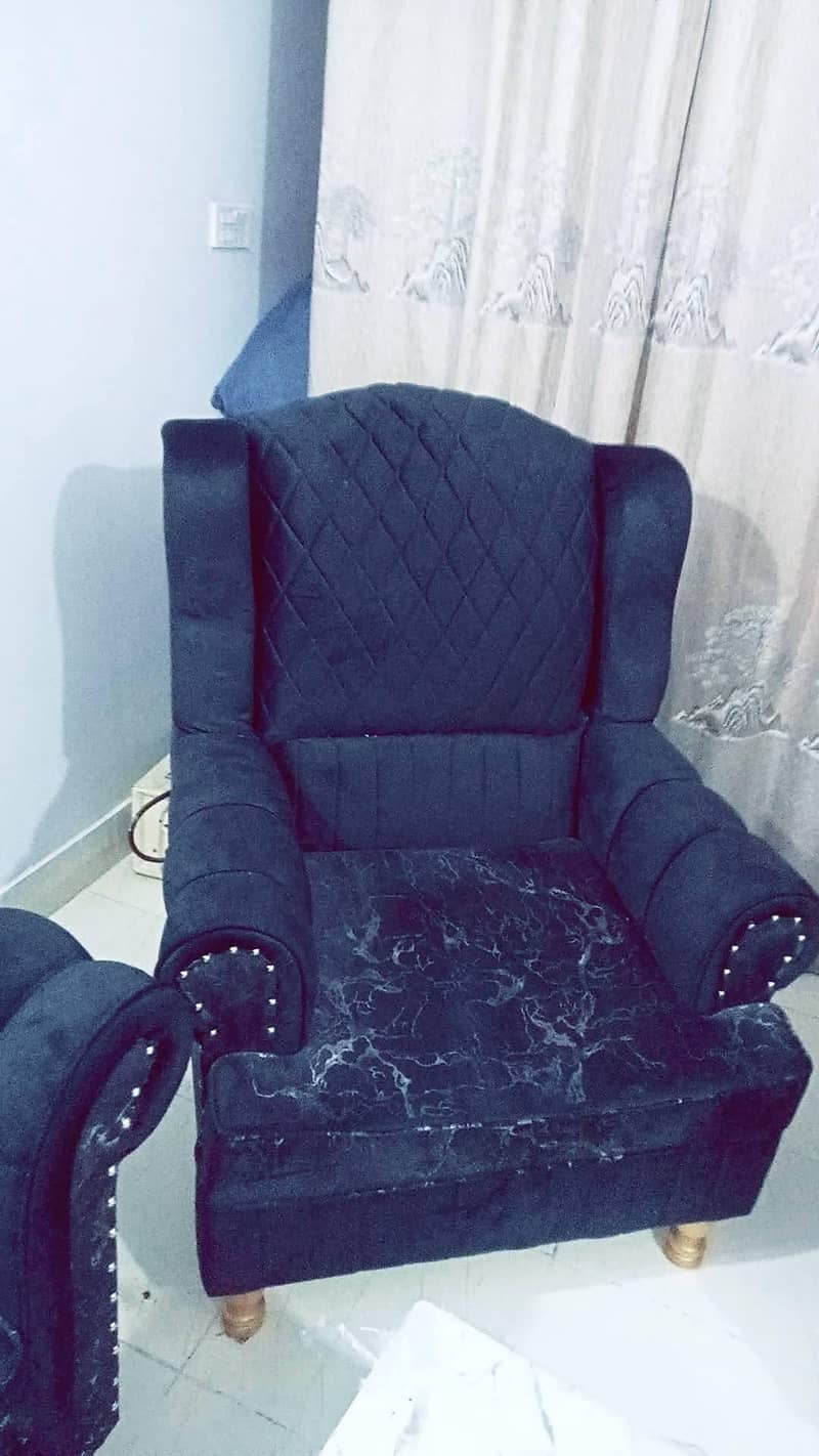 7seater sofa set with table 2