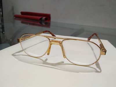 GOLD PLATED 24KT EYE GLASSES FRAME