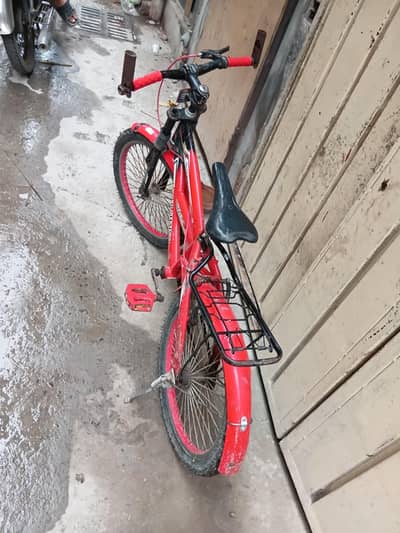 bicycle in fresh condition