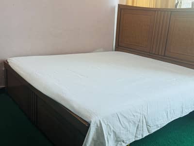 Used Bed and mattress in good condition for sale at good price
