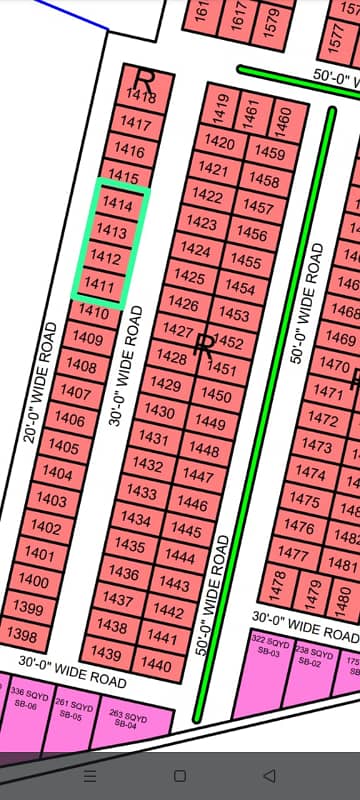 Overseas Block Single Belt 120 Sq Yd Plot Is Available For Sale