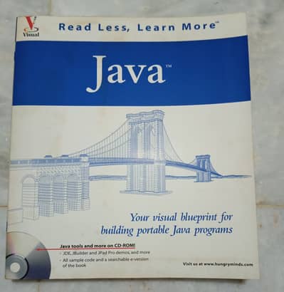 Java book from Maran Graphics authored by Dr. Ernest Friedman-Hill