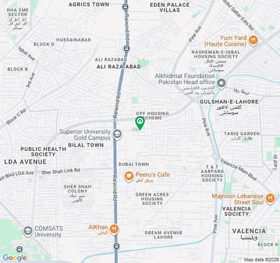 In OPF Housing Scheme - Block D Of Lahore, A 10 Marla Commercial Plot Is Available